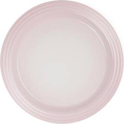 Le Creuset Signature Shell Pink Flat tallrik 27cm