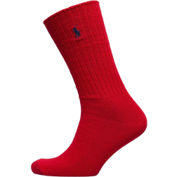 Polo Ralph Lauren Cotton Blend Crew Socks - Red Blue Pp