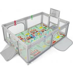 Casart Large Baby Playpen Safe Play Yard