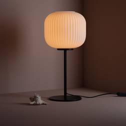 Northlight Ester Glas 43 cm Vit Bordslampa