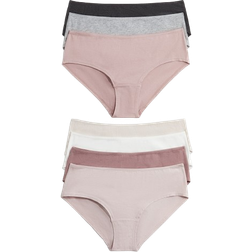 H&M Hipster Briefs 7-pack - Dusty Pink/White/Light Beige