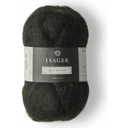 Isager Silk Mohair Black 212m
