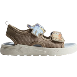 H&M Motif-Detail Sandals - Beige/Bluey
