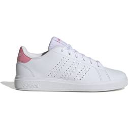 adidas Junior Advantage Base 2.0 - Cloud White/Bliss Pink/Core Black