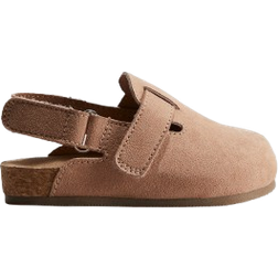 H&M Napped Sandals - Dark Dusty Peach