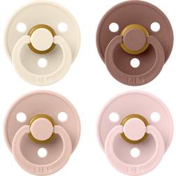 Bibs Colour Size 2 6-18m 4-pack Ivory/Blush/Woodchuck/Blossom