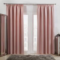 OHS Pencil Pleat Blush Pink 167.6x182.9cm