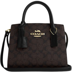 Coach Andrea Carryall In Signature Canvas - Beige