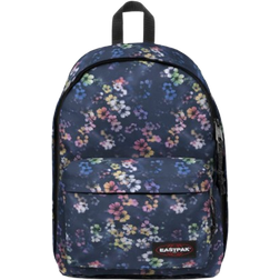 Eastpak Out Of Office Medium Backpack - Flora Fade Navy Blue