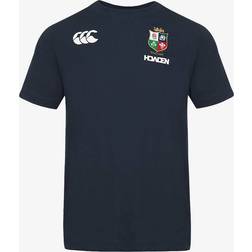 Canterbury Men British & Irish Lions Cotton Jersey T-Shirt - Blue