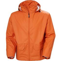 Helly Hansen Voss Waterproof Rain Jacket - Dark Orange