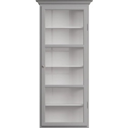 LINDEBJERG DESIGN Classic V4 Grey Vitrinskåp 78x171cm