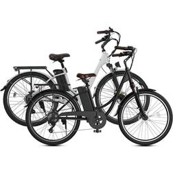iScooter U2 Commuter Step-Thru - Black+White