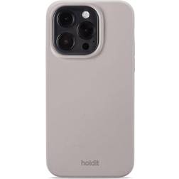 Holdit Silicone Case for iPhone 15 Pro Taupe