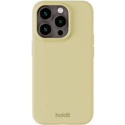 Holdit Silicone Case for iPhone 15 Pro Biscotti