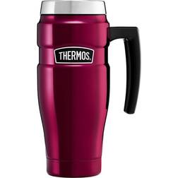 Thermos Stainless King With Handle Raspberry Travel Mug 47cl