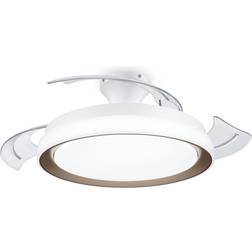 Philips Bliss Fan Ceiling Light 35+28W Gold