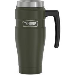 Thermos Stainless King With Handle Army Green Thermos 47L