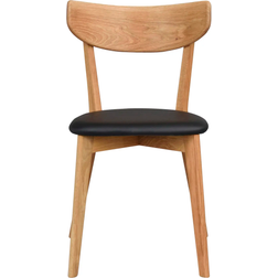 Rowico Home Ami Leather Oak/Black Köksstol 80cm 2st