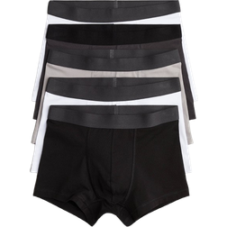 H&M Trunks 5-pack - White/Black (0589521041)