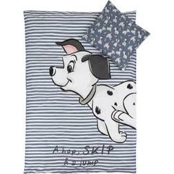 Licens Disney 101 Dalmatinere 2 i 1 Design Sengetøy til Junior 100x140cm