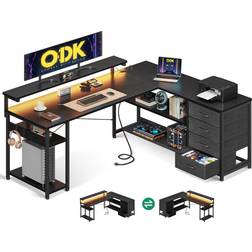 ODK Corner L Shaped Gaming Writing Desk