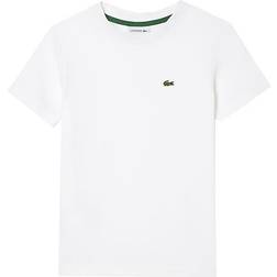 Lacoste Kid's Cotton T-shirt - White