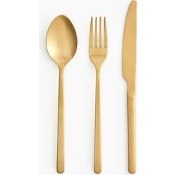 H&M Gold Matte Bestiksæt 3stk