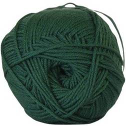 Hjertegarn Lana Cotton 212 Mørk Grøn (Shade 5511) 212m