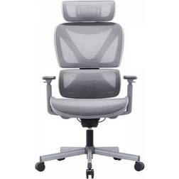MaxMount SpineX V2 Ergonomisk Grå Kontorsstol