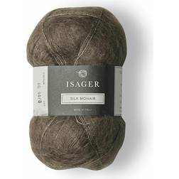 Isager Silk Mohair Black Plum 212m