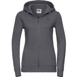 Russell Authentic Zipped Hood Jacket - Convoy Grey