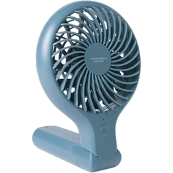 John Lewis Handheld & Foldable Desk Fan 4" Lake Blue