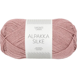 Sandnes Garn Alpakka Silke Gammelrosa 200m