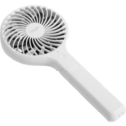John Lewis Handheld & Foldable Desk Fan 4" White