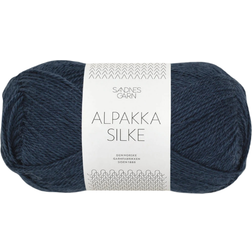 Sandnes Garn Alpakka Silke Midnight Blue 200m