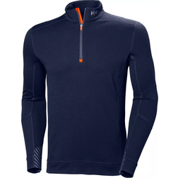 Helly Hansen Lifa Base Layer Merino Half Zip - Navy