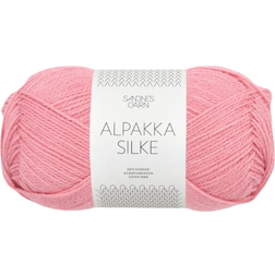 Sandnes Garn Alpakka Silke Pink Icing 200m