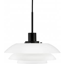 Dyberg Larsen DL31 Metal/Glass Opal/Black Lampupphängning