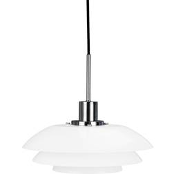 Dyberg Larsen DL31 Glass Opal/Chrome Pendant Lamp ∅ 31cm