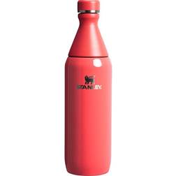Stanley All Day Slim Hot Coral Gloss Water Bottle