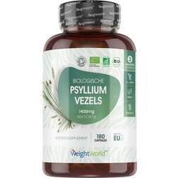 WeightWorld Organic Psyllium Husk 1400mg 180 st