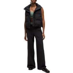 Lululemon Wunder Puff 600 Down Fill Cropped Vest - Black