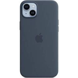 Apple iPhone 14 Plus Silicone Case with MagSafe Storm Blue