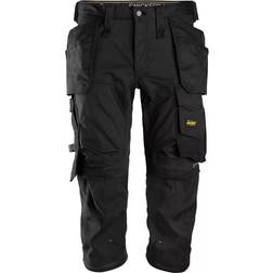 Snickers 6142 AllRoundWork 3/4 Pirate Trousers - Black