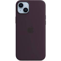 Apple Silicone Case with MagSafe for iPhone 14 Plus Elderberry