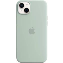 Apple Silicone Case with MagSafe for iPhone 14 Plus Succulent