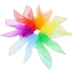 Shein 3 6pcs Montessori Sensory Silk Dance Ribbons