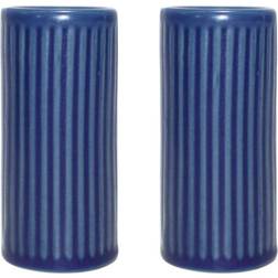 aida Groovy Blue Pepper Mill, Salt Mill 2pcs 9cm