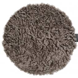 Skinnwille Curly Stolsdyna Brun